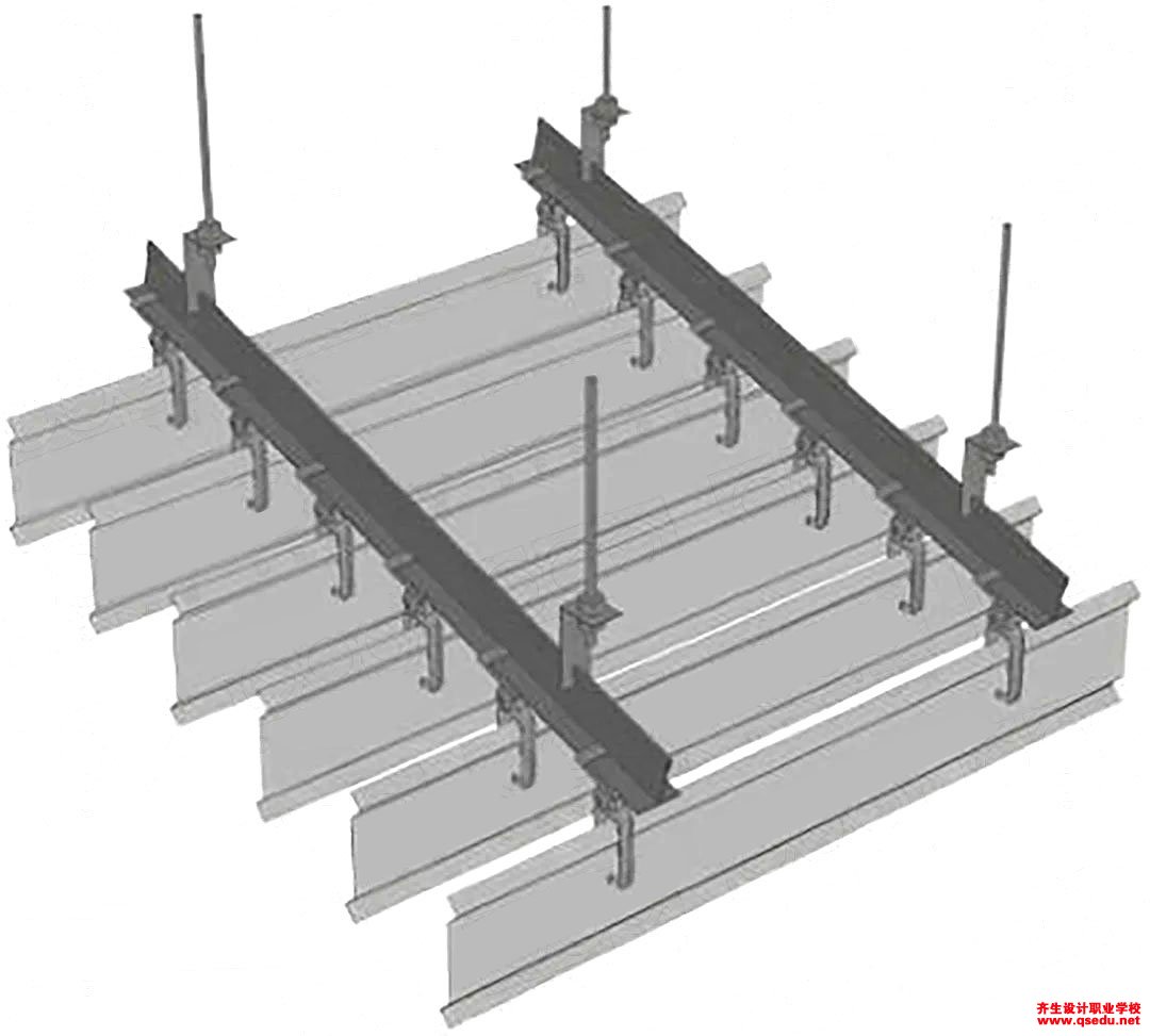 金屬天花吊頂（鋁掛片、鋁單板）節點做法有哪些？