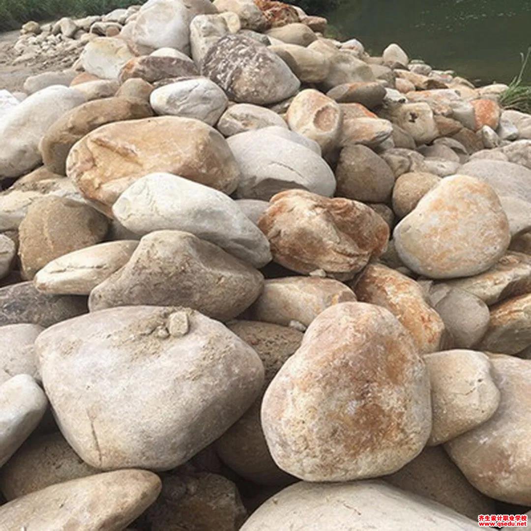 景觀干壘石墻的原材料分類，做法詳解，及在景觀中的應用